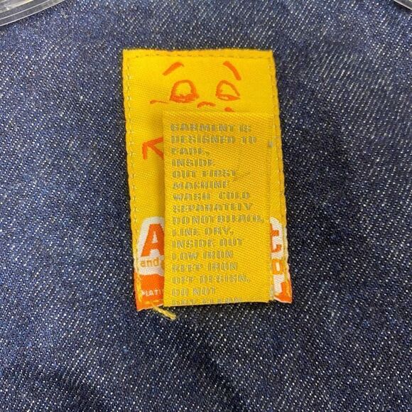 FUBU Platinum Fat Albert Trucket Denim Jacket Men’s XL Y2K vintage - Picture 6 of 11